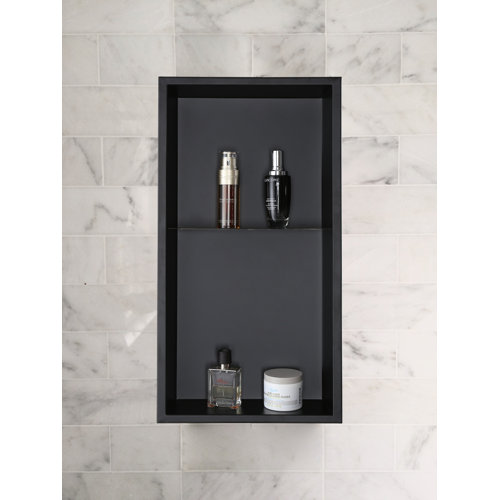 Matte Black Shower Niche with Shelf & Reviews Wayfair Canada